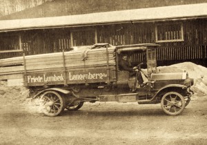 erster Lastwagen Lumbeck