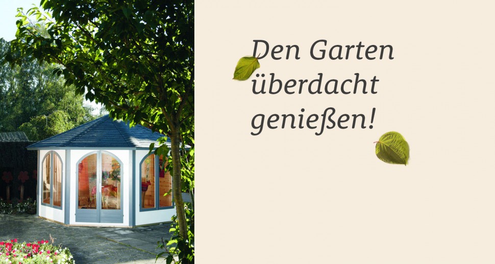 Den Garten genießen