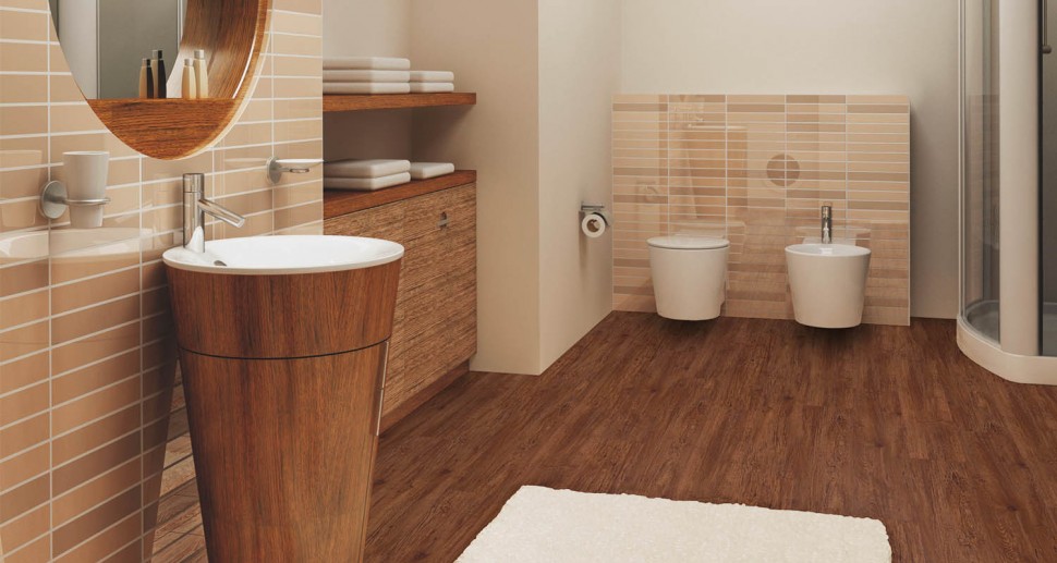 Laminat Wineo braun dark oak