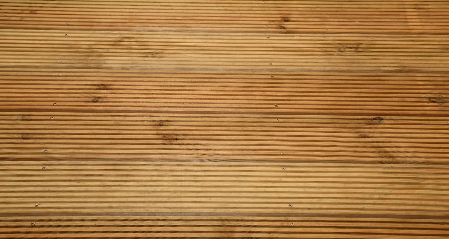 Terrassendielen druckimprägnierte Kiefer